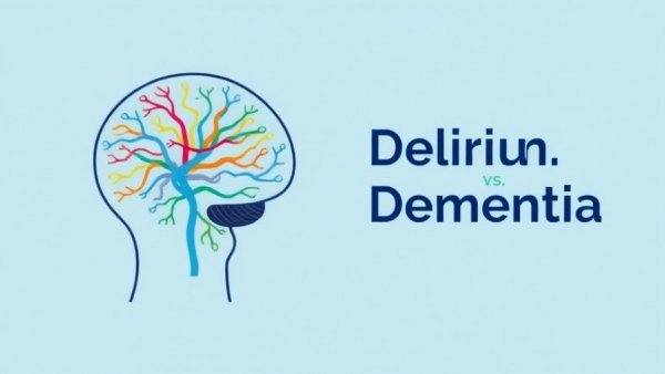 Causes of Delirium in Seniors - Delirium vs. Dementia illustration