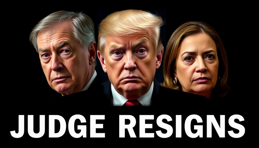 Cannabis Rescheduling headline with judge resignation graphics.