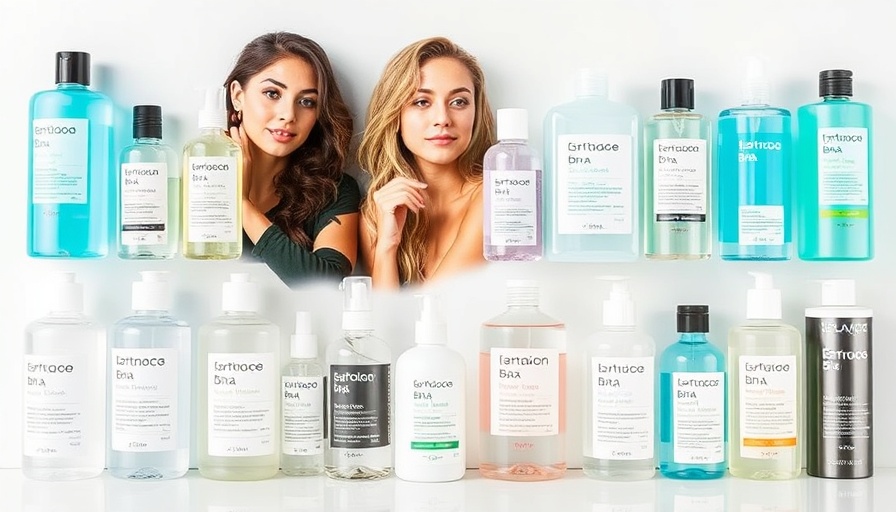 Diverse users showcasing best BHA toners in a bright skincare collage.