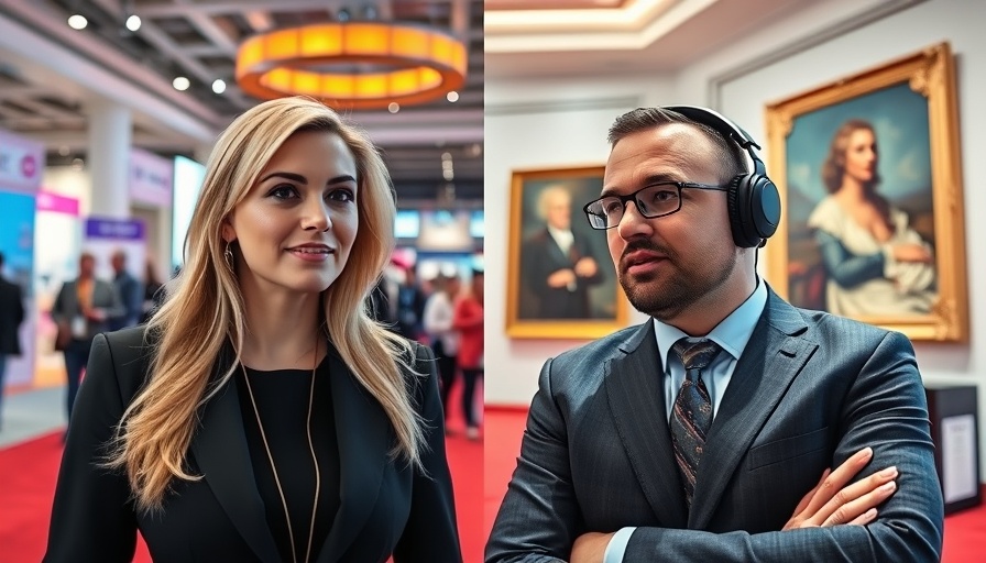Virtual interview about cannabis banking between two professionals.