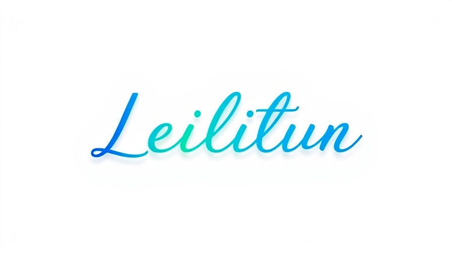 Modern logo design in blue and green text for device technology
