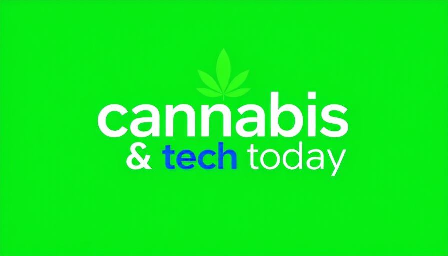 Cannabis technology developments modern logo design