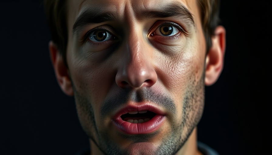 Close-up speaking person busting cannabis myths with text overlay.