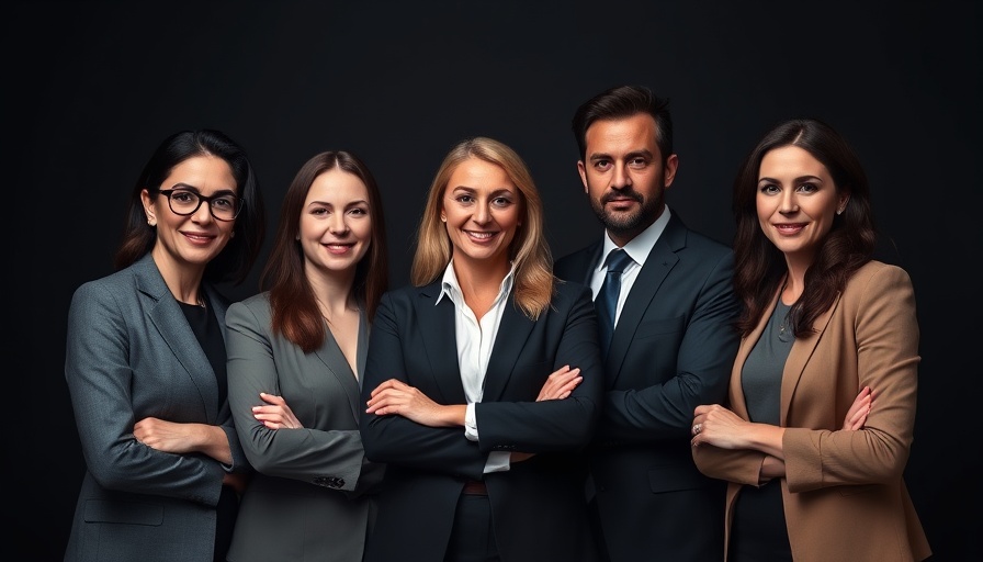 Portrait of professionals in formal attire, Arizona luxury real estate market growth