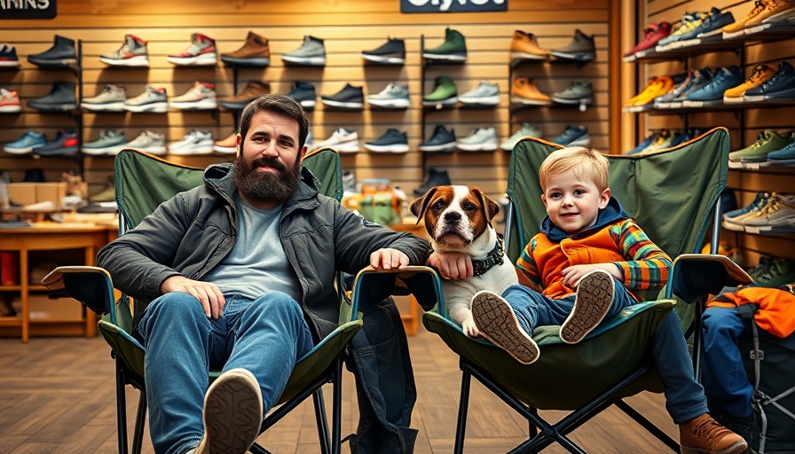 Free Day with Kids in the West Valley: Man and boy sitting indoors with dog.