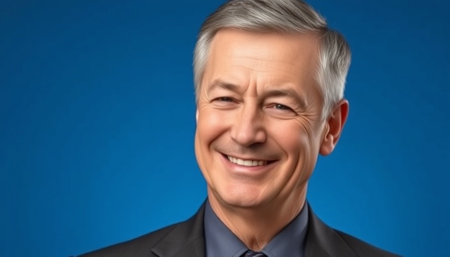 Professional portrait of a middle-aged man smiling softly, Visit Phoenix chair appointment.