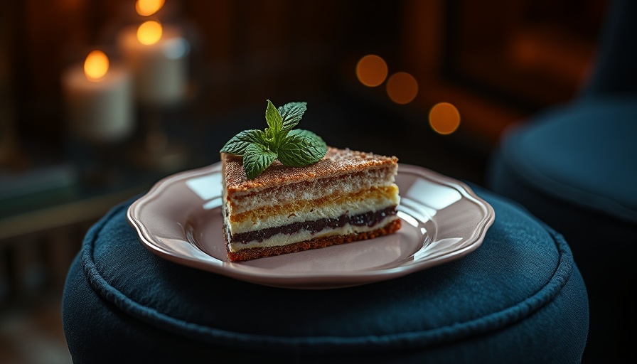 Platform 18 new menu 1920s Harlem dessert in elegant setting.