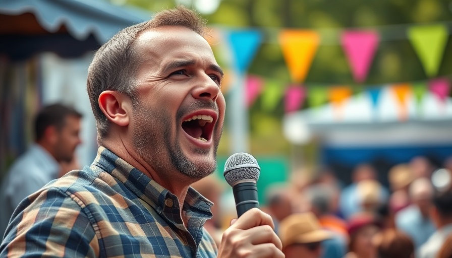 Mat Ishbia enthusiastically speaking at an event