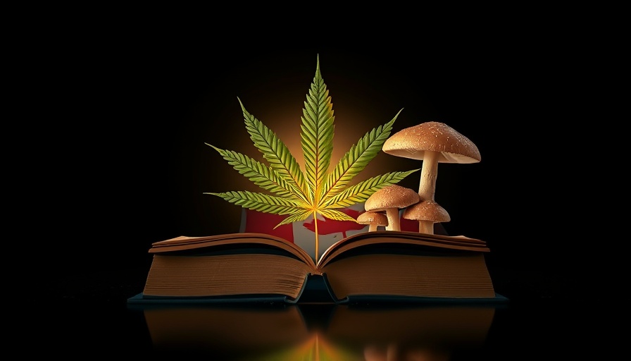 Book cover on legal cannabis edibles in Canada, featuring cannabis leaf.
