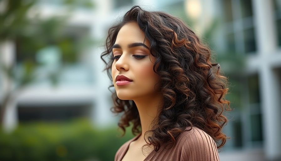 Elegant woman outdoors in natural light, related to cannabis industry news.