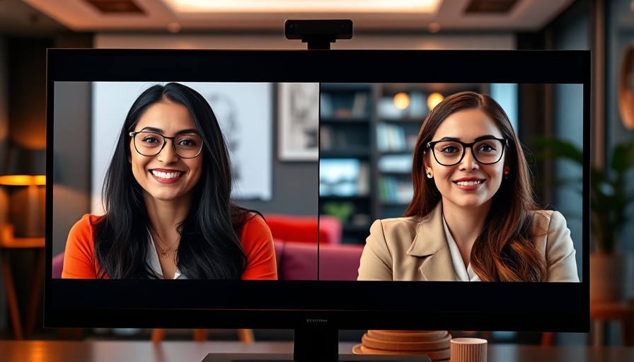 Virtual panel at Latinas in Cannabis Summit with two women.