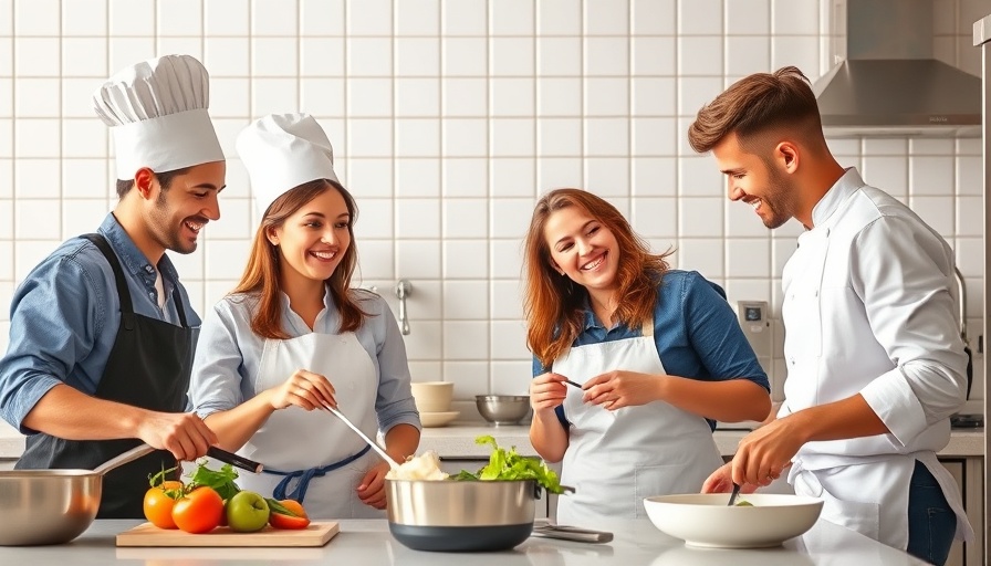 Phoenix Cooking Classes 2025 youth chefs in modern kitchen.