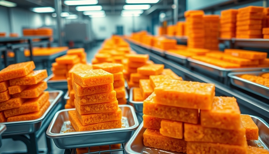 Colorful cannabis edibles on trays, cannabis industry news.