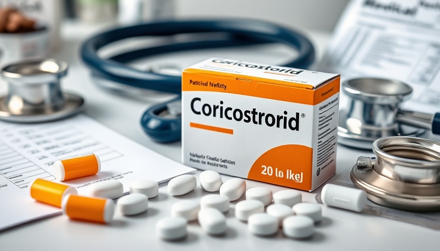 Short-course corticosteroids children's safety medication package.