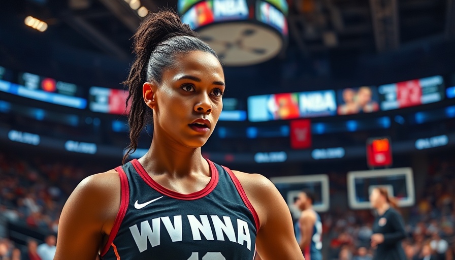 WNBA leadership critique: Focused player on court.