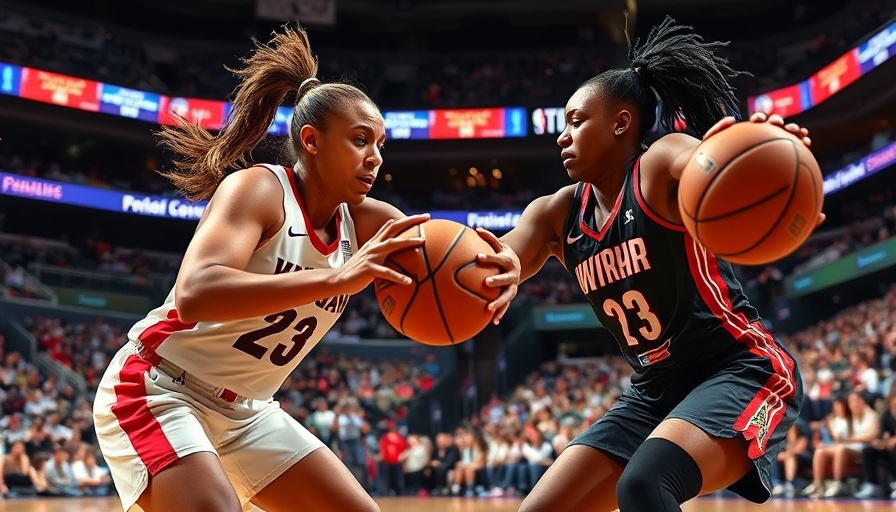 WNBA Finals best-of-seven format game in action on the court.