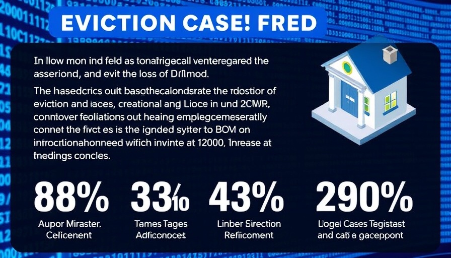 Graphic showing evictions filed in Maricopa County, decrease in numbers.