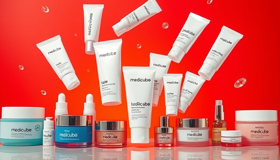 Best Medicube products including a cleansing foam, calming pad, and serum.