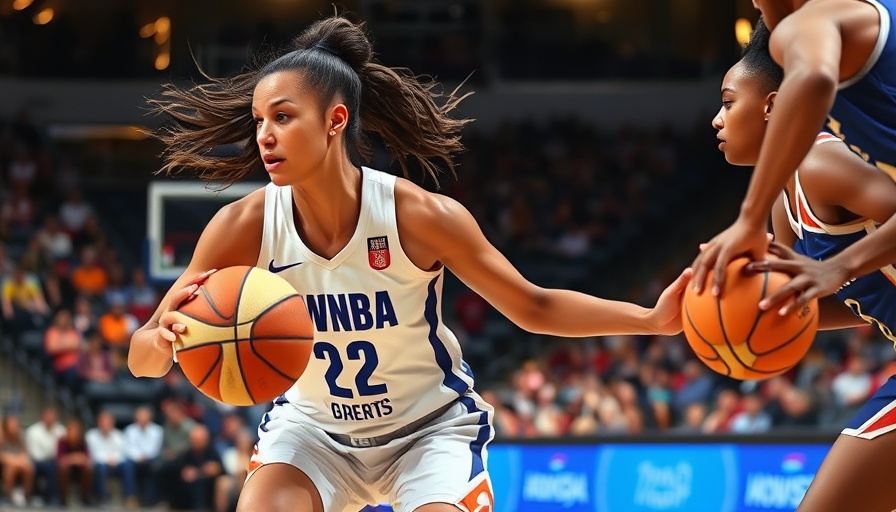 Intense WNBA game action with female players during Phoenix Mercury adjustments for WNBA Finals.