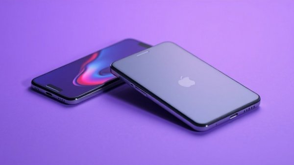 Sleek smart home devices on purple background for home automation.