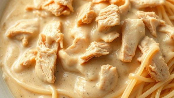 Cheesy Baked Chicken Spaghetti Recipe ingredients preparation.