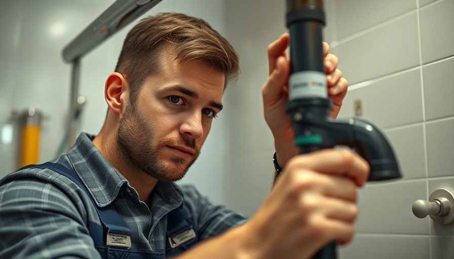 Skilled plumber repairing pipe, choosing the right plumber.