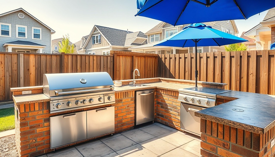 Outdoor Kitchens Lewis Center OH with modern stainless steel grills