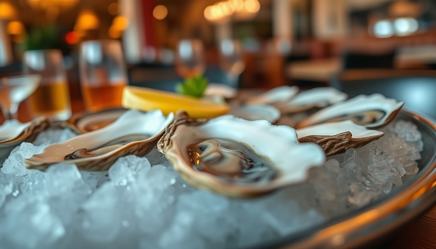 Close-up of fresh oysters highlighting importance of iodine.