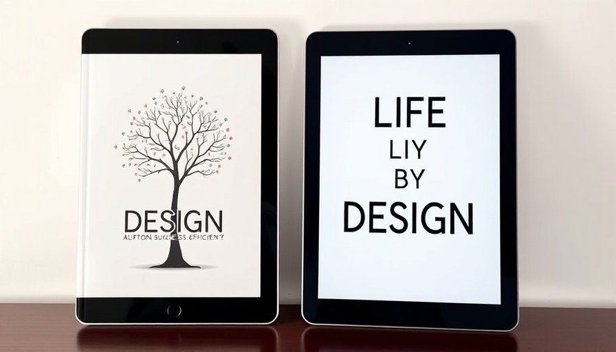 Home Automation in 'Life by Design' book cover display.