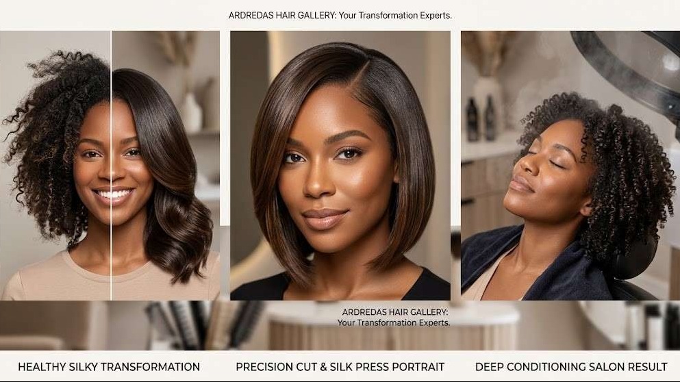 Healthy Hair Transformation at Ardredas Hair Gallery