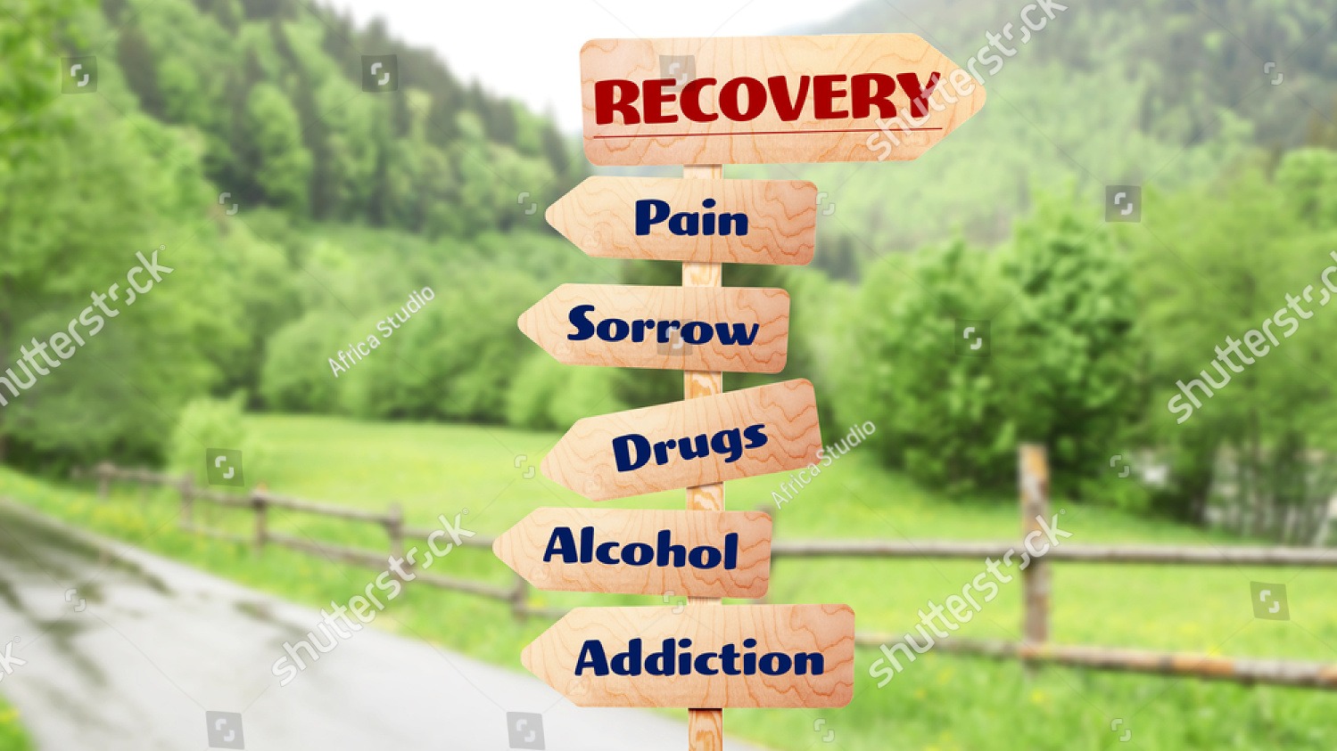 recovery pain sorrow drugs alcohol addiction