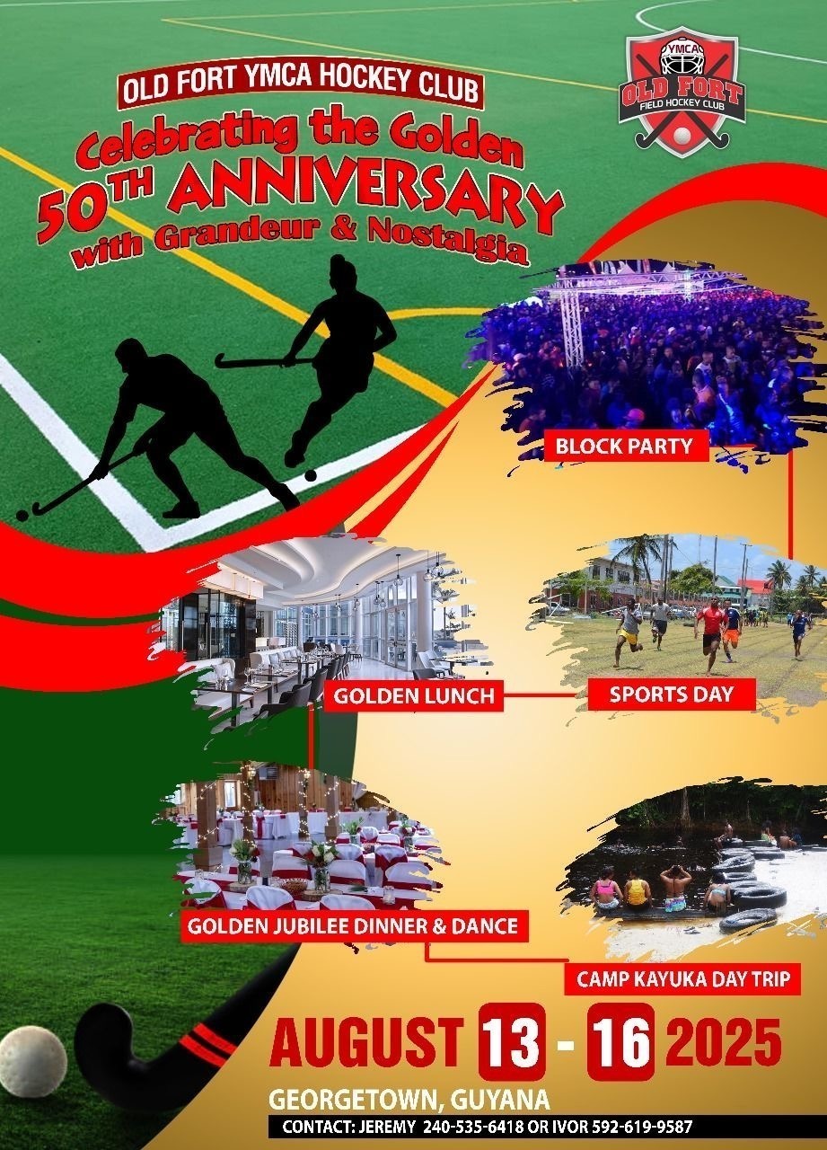Old Fort Hockey Club 50th Anniversary Flyer