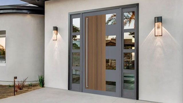 large pivot entry door las vegas gvs design build