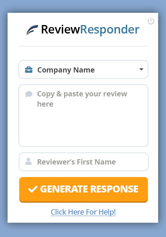 Review Responder for home services