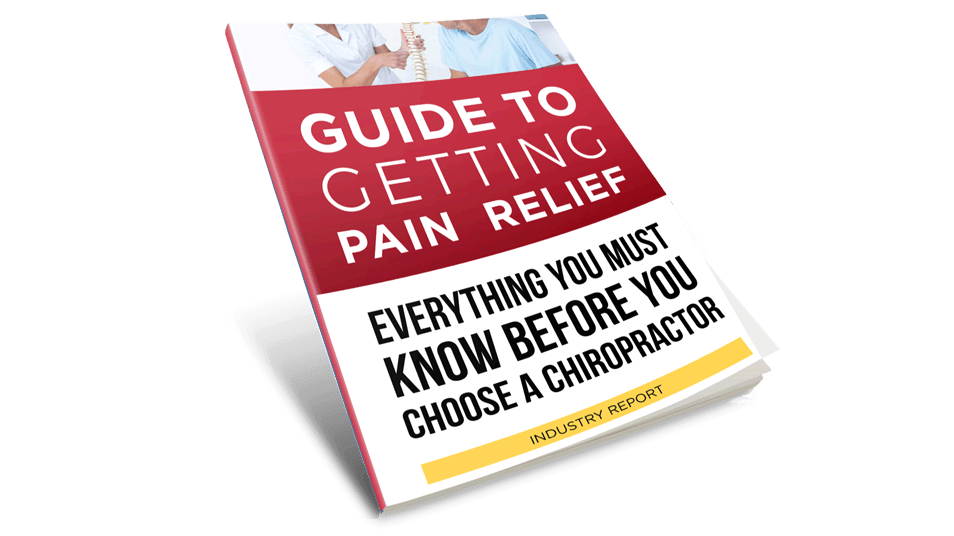 book cover for free report about everything you must know before you choose a chiropractor