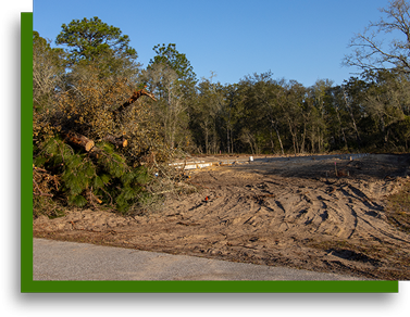 Freshly cleared property ready for construction in Las Vegas NV