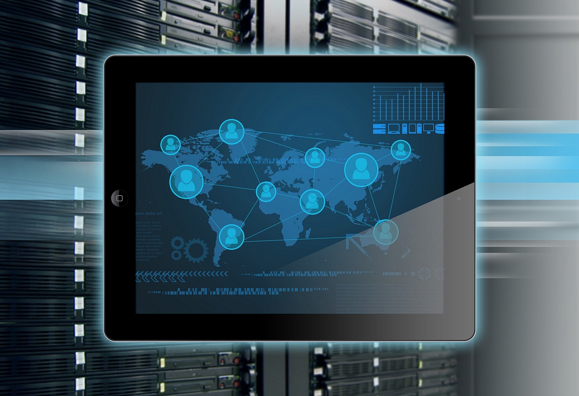 the internal working of web hosting