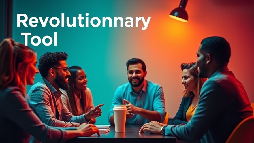 Diverse solopreneurs brainstorming with AI productivity tools, showcasing innovation in collaboration.