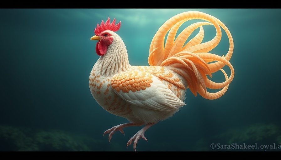 Chicken of the Sea - SaraShakeel x Ai render