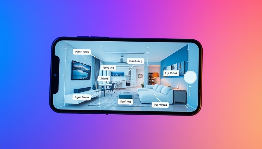 AI-Revamp for Real Estate Marketing: Virtual apartment layout.