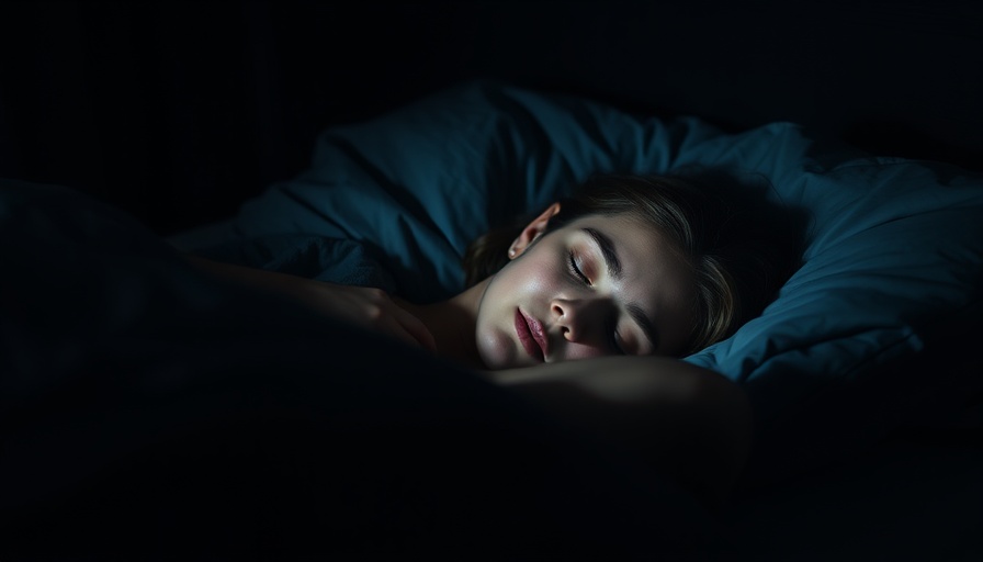 Person sleeping peacefully in a dimly lit bedroom, emphasizing restful sleep, related to cannabis and alcohol use to sleep.