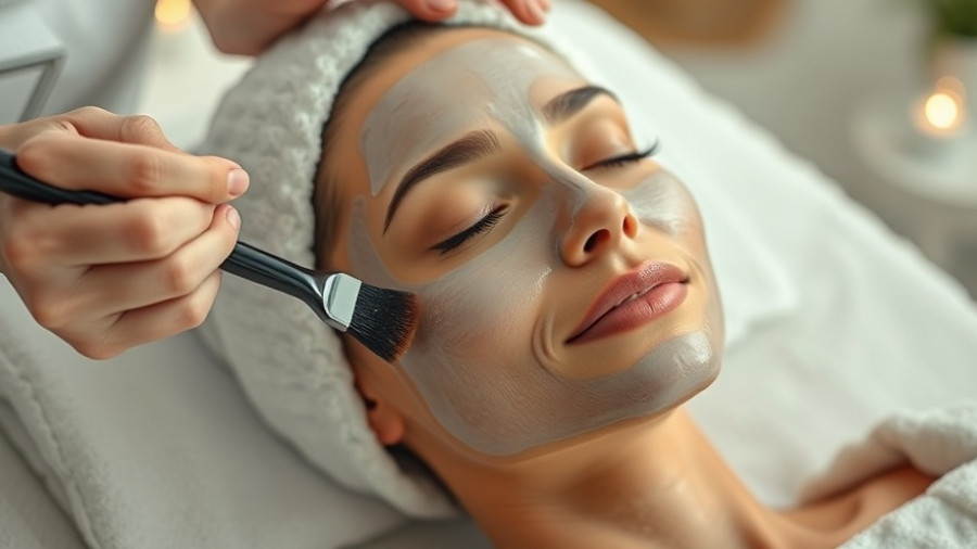 Post-Diwali skincare detox with a facial treatment in a spa.