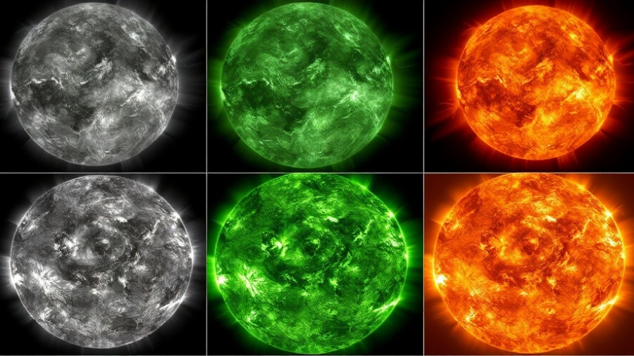 Solar images for chromospheric fibrils study, showing detailed analysis.