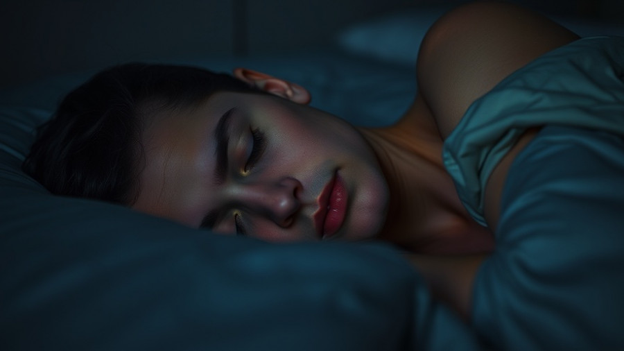 Person in bed with nighttime light exposure, relates to heart attack and stroke risk.