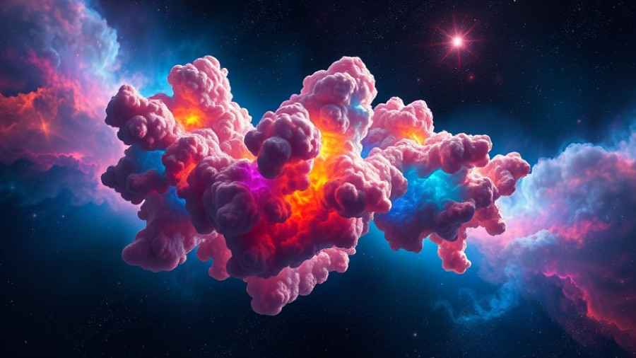 Dynamic visualization of CO-dark molecular gas in space.