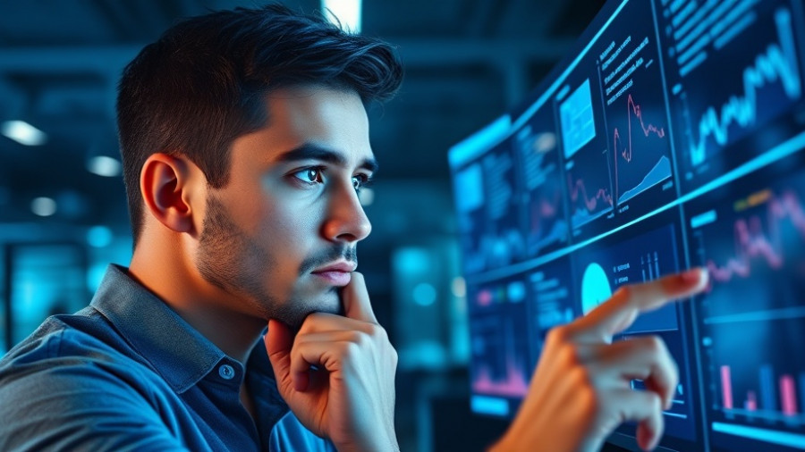 Data Engineering Services: Professional analyzing digital data insights.