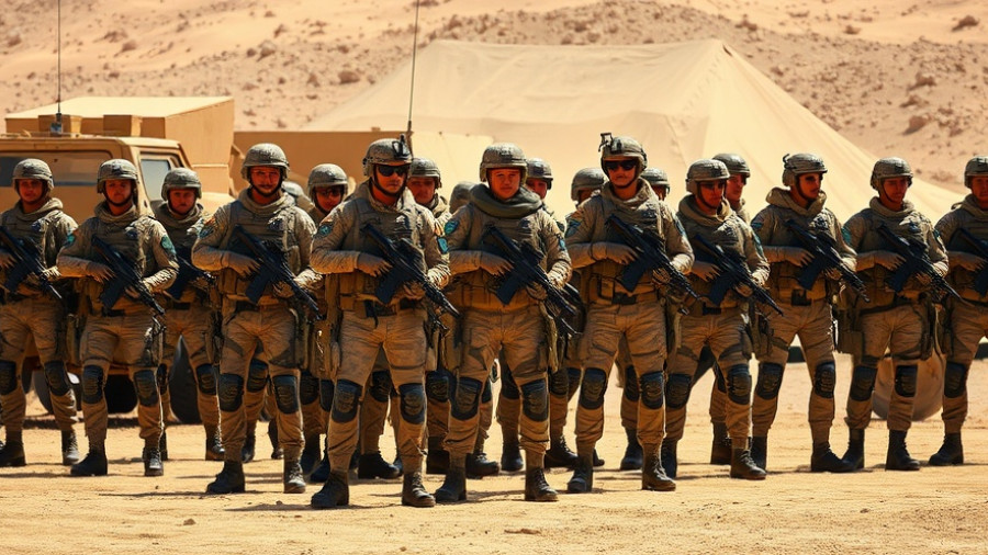 Syrian Democratic Forces integration, tactical unit in desert.