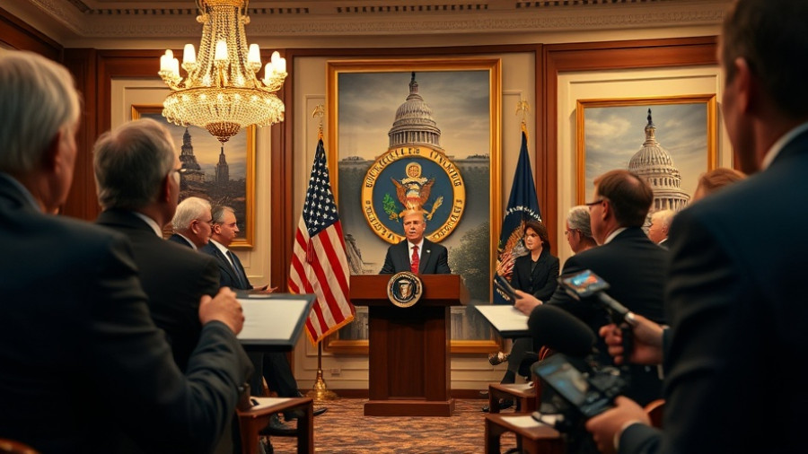 Press conference on cybersecurity breach with officials discussing top secret clearance.