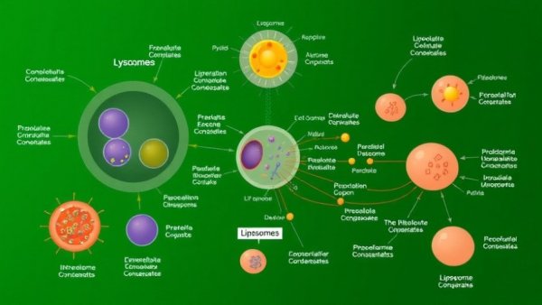 Diagram illustrating membraneless organelles and phase separation in cells.