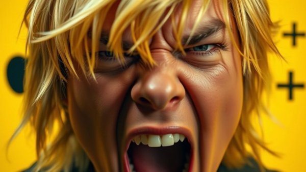 Dramatic expression in 'Pluribus' Apple TV+ promo.